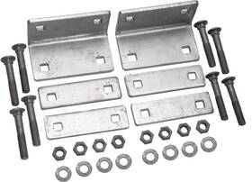 3006.6838 Extreme Max Galvanized Dock Inside Corner Bracket Kit - Pack Of 2