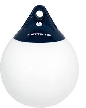 3006.7324  Extreme Max Boattector A Series Buoy 7.5 Inch X 11 White/blue For Boats