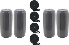 3006.7474.4 Extreme Max Boattector Htm Inflatable Fender Value 4-pack 6.5 Inch X 15