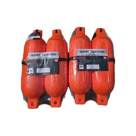3006.7596 Extreme Max Boattector Inflatable Fender Value 4-pack - 6.5 Inch X 22 Neon Orange