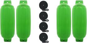 3006.8561.4 Extreme Max Boattector Inflatable Fender Value 4-pack 10 Inch X 30 Green