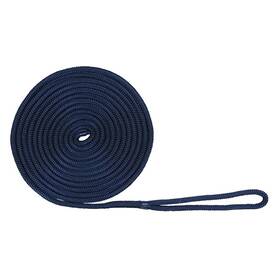 Extreme Max 811368036217 Navy Dock Line 1/2 Inch X 15ft Double Braid Nylon For Boats And Marine Use