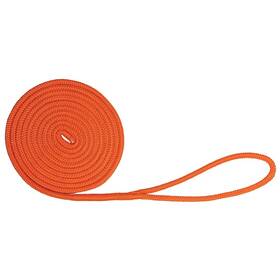 Extreme Max 814166027326 1/2 Inch X 15ft Double Braid Nylon Dock Line Neon Orange For Boats And Yachts