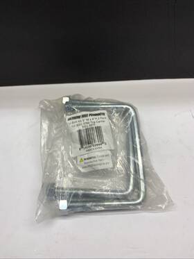 3001.0077 Extreme Max Products New 3001.077 U-bolt Kit 5 Inch W X 4 H 2 Pack