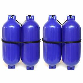 3006.8544.4 Extreme Max Products Boat Fender Bumpers 10 X 30 Inch Blue 4pk