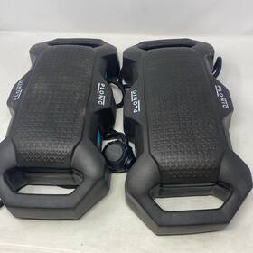 4682-c2-ns Five Oceans Plonic Flat Boat Fenders 2-pack Black 16.3 X 7.5 In