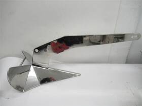 Fo4603 Five Oceans 16.5 Lb Delta Style Wing Anchor - Stainless Steel 38ft