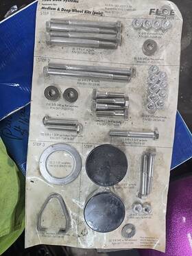 001-02313-00 Floe Dock Aluminum Bolt And Cap Kit New