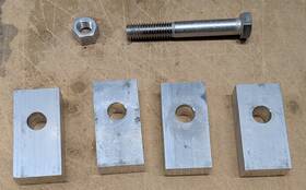002-02204-00 Floe 4 Dock Accessory Installation Spacers Part With Hardware