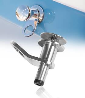 Kk1504you For Marine Stainless Steel Mount Cleat Hook 1/2ftft Quick Release Boat Fender Holder