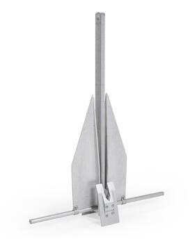 G-125 Fortress Anchor Boat Guardian Fluke Style 65 Pound Weight
