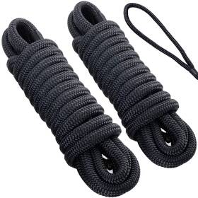 Dl-25ft-3 Frm Boards Dl-25ft-3/4-bk02 Dock Lines 3/4 Inch X 25ft Double-braided Nylon Boat Line Premium Rope