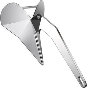 Fuqin-ssda316-5 Fucnen Delta Anchor 316 Marine Grade Stainless Steel Boat 33 Lb/15kg
