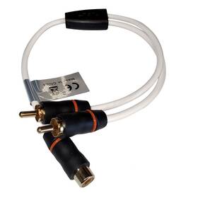 010-12895-00 Fusion Rca Cable Splitter 1 Female To 2 Male 1ft Marine Stereo Audio Adapter