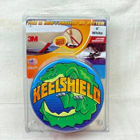 Ks-6dgy Gator Guards Keelshield 6ft White Keel Guard Protector 3m Made In Usa New