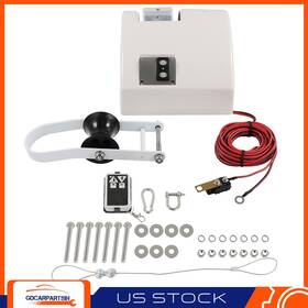 Gd135246car Gdcarpartsin Saltwater Electric Anchor Winch 35 Lbs With Wireless Remote Control Kit Boat