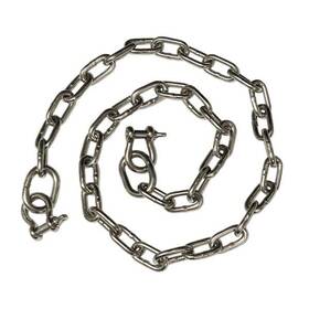 1867972 Gen3 Marine Stainless Steel Anchor Chain 1/4 Inch X4ft 5/16 Shackles