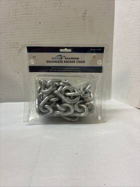 5-7006 Gen3 Marine Anchor Chain And Shackle Kit - 3/8 Inch X 6ft With 7/16 Shackles