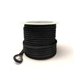 Gen-4-62110 Gen3 Marine Black 1/2 Inch X 200ft Double Braid Nylon Anchor Line 4-62110