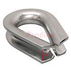 Generic 7 8 Stainless Steel 316 Marine Wire Rope Chain Thimble Rigging Anchor Boating 4452425223322