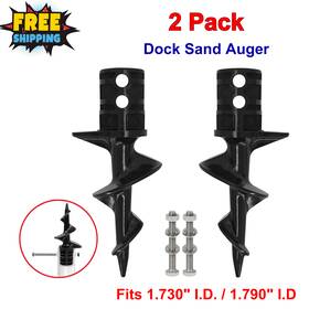 68-895 Greatshow 2pack Dock Sand Auger For Pvc Tubing Sandbar Anchor Securing Your Boat With Ease