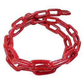 2115-rd Greenfield - 1/4 Inch D X 4ft L Red Pvc-coated Steel Anchor Chain