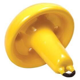 515-y Greenfield 15 Lb Yellow Pvc Coated Iron Mushroom Anchor