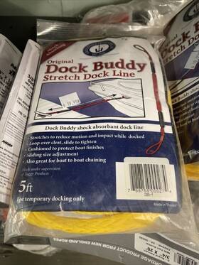 Db5-y Greenfield 5ft Dock Buddy - Yellow