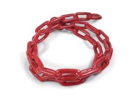 2116-rd Greenfield Products Vinyl Coated Chain 5/16 Inch X 5ft Red