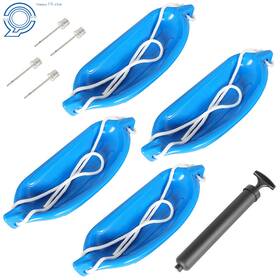 Hp65160 Happy19star 4 Ribbed Marine Blue 8.5 Inch X 27 Boat Fender Vinyl Bumper Dock Shield Protection