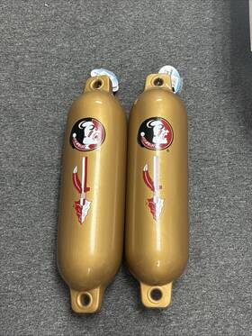 57-1236gld Hedstrom Florida State Boat Fender