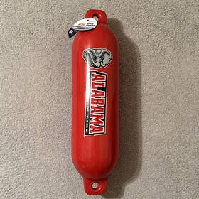 57-1173redbx Hedstrom Plastics 57-1176redbx Nwt Alabama Crimson Tide Boat Fender Bumper - 20 Inch X 5.5