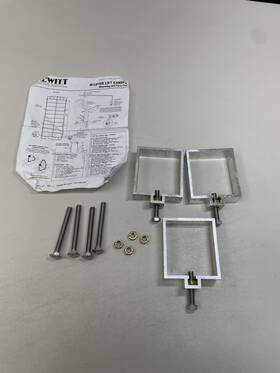 Ldlc3 Hewitt Hi Lifter Lift Canopy Leg Clamps Kit Marine Boat