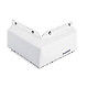 Hhb-c2w Kwik Tek Hull Hugr Dock Corner Bumper