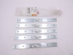 851491 Hillman 5 Pack 12 Inch X 1-1/8 Zinc Mending Plates