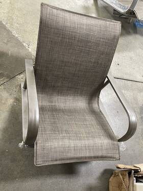 Vm-1k78t Homecrest Kashton Swivel / Rocker Dock Chair 22.25 Inch Cognac