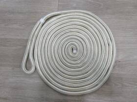 3089-0313 Invincable Double Braid Nylon Dock Line - 5/8 Inch X 35ft Gold