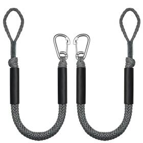 Usir2307 Iririi 3ft Bungee Dock Line Boat Ropes For Docking Mooring Rope With Stainless