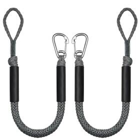 Usir23070011 Iririi 3ft Bungee Dock Line Boat Ropes For Docking Mooring Rope With Stainless