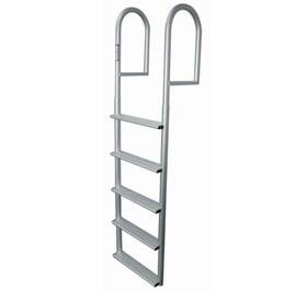 Djv5w Jif Marine Stationary Dock Ladder With 4 Inch Wide Step