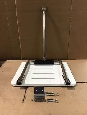 Eku1 Jif Marine 2 Step O/b Transom Platform Missing Handrail/used/out Of Box