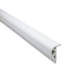 Pg-555w K & R Manufacturing Vinyl Dock Bumper Strip 3 Inch X 10ft - White