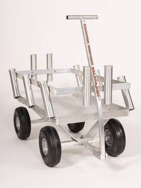 Alum555 Kahuna Wagons - Sidekick Dock And Pier Fishing Wagon