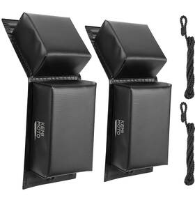 Fpwcbevaf001-1 Kemimoto 2 Pcs Pwc Boat Fender Mooring Dock Shield Bumper For Jet Ski Anchor Yacht