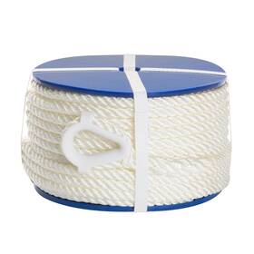 748508 Kimpex 3-strand Anchor Line 100ft - 1/2 Inch Nylon Twisted