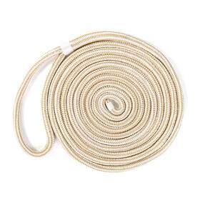 748566 Kimpex Double Braided Dock Line 20 Ft - 3/8 Inch Nylon
