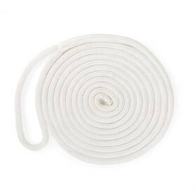 748951 Kimpex Double Braided Dock Line 20 Ft - 5/8 Inch Nylon