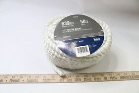 5211635 Koch Industries Twisted Nylon White 1/2inch X 50foot
