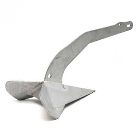 50.00024 Kodiak Boat Plow Anchor Chaparral 22lbs Galvanized Steel