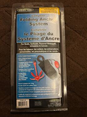 Item-a2 Kwik Tek New Complete Folding Anchor System - Sealed